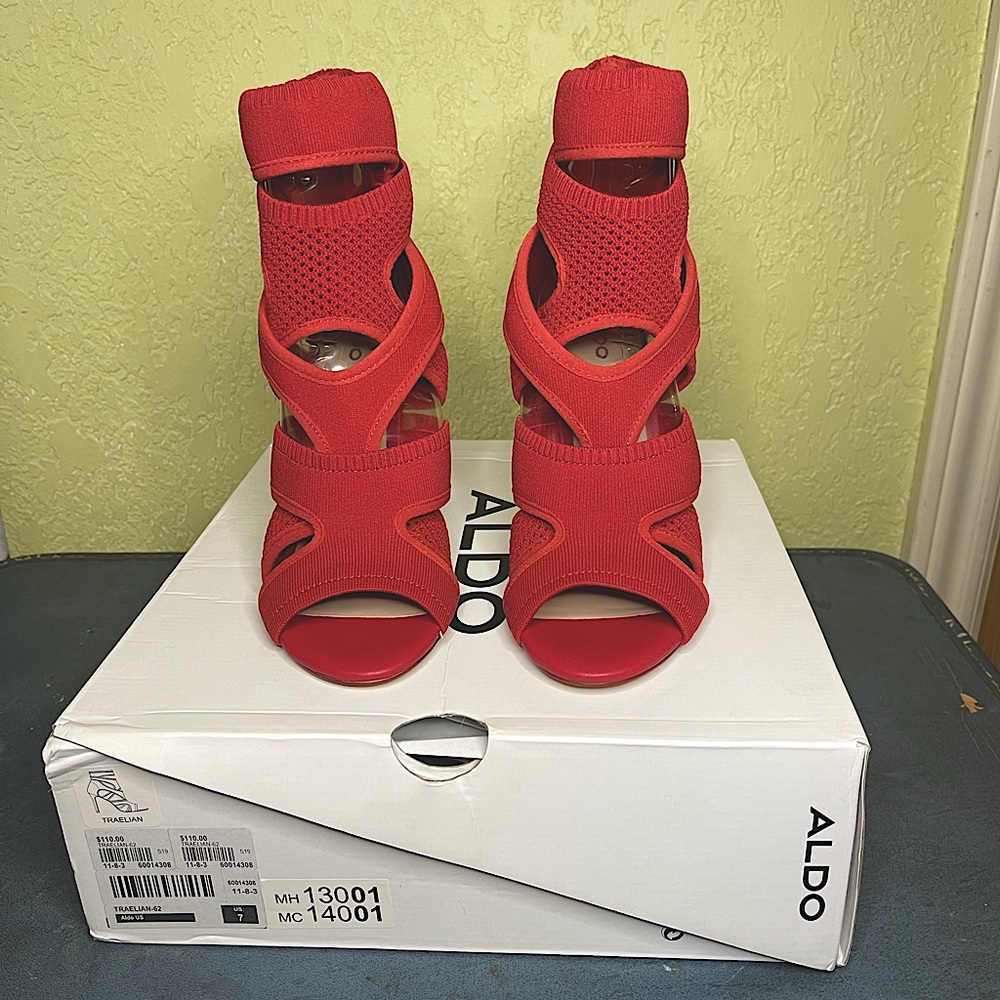 Aldo shoes RED  TREALIAN womens size 7